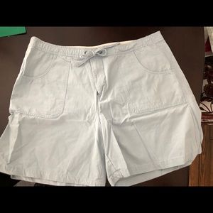 Old Navy. Light blue shorts.